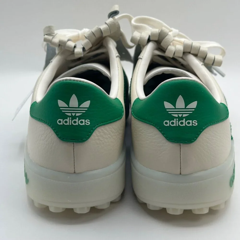 Mens Adidas Coursecup SL Sz12 Spikeless Golf Shoes Chalk White/Green IH8436 NEW - Picture 4 of 8